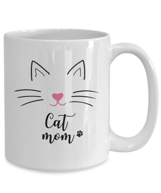 Cat Mom Mug, Cat Coffee Mug, Cat Lover, Cat Mom, Gift For Cat Lover, Cat Lover Mug, Cat Mom Gift, Cat Owner Gift, Crazy Cat Lady