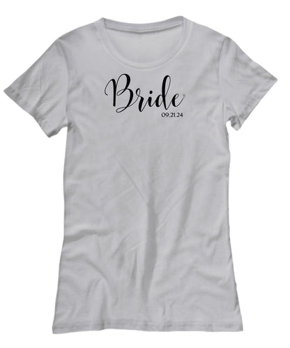 Bride T-Shirt, Customized Bride Shirt, Hen Party Shirt, Bride Gift, Personalized Bride Gift