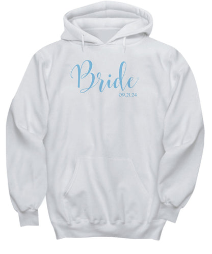 Bride Hoodie, Customized Bride Hoodie, Hen Party Gift, Bride Gift, New Bride Gift Ideas, Bride Sweatshirt