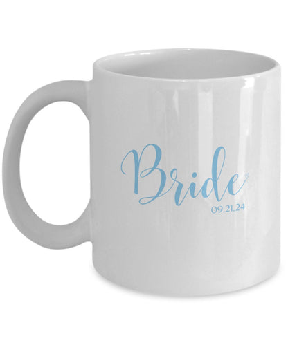 Bride Coffee Mug, Customized Bride Mug, Hen Party Gift, Bride Gift, New Bride Gift Ideas, Gift for Bride