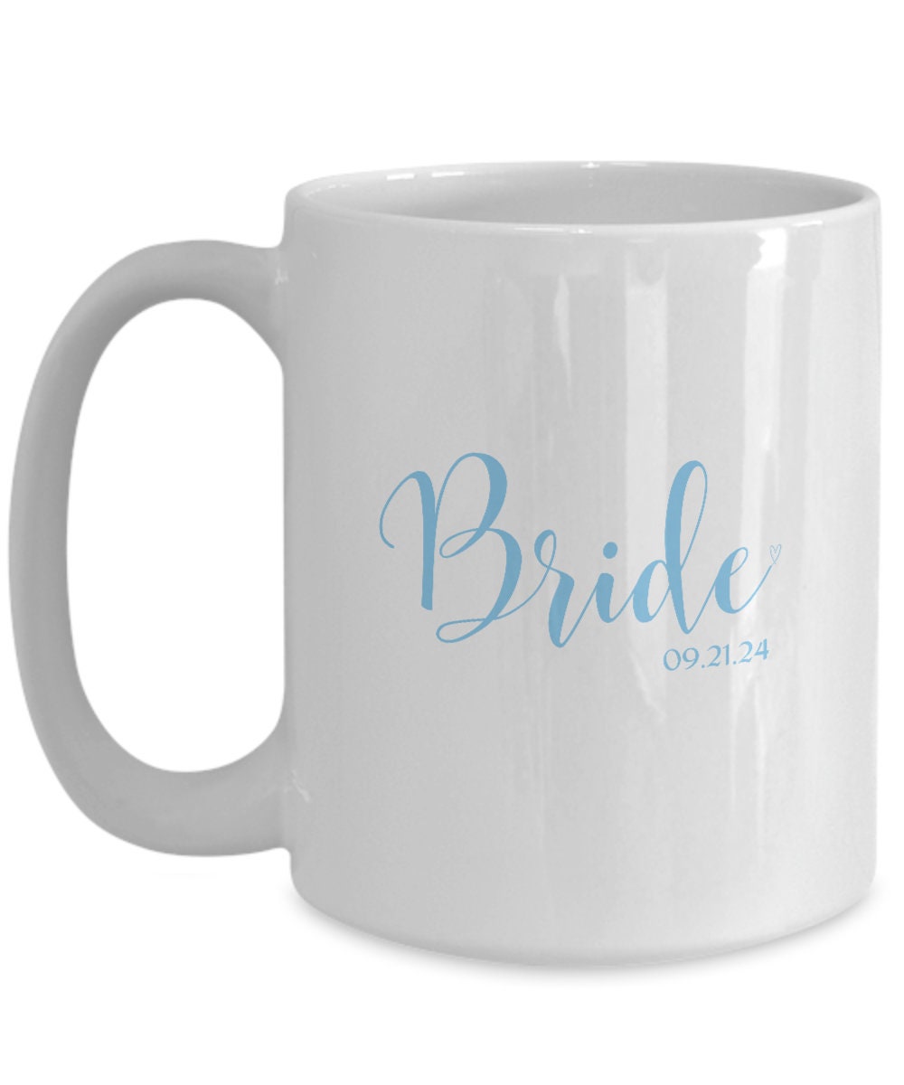 Bride Coffee Mug, Customized Bride Mug, Hen Party Gift, Bride Gift, New Bride Gift Ideas, Gift for Bride