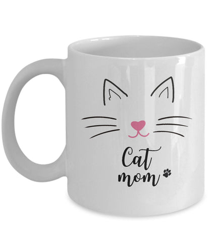 Cat Mom Mug, Cat Coffee Mug, Cat Lover, Cat Mom, Gift For Cat Lover, Cat Lover Mug, Cat Mom Gift, Cat Owner Gift, Crazy Cat Lady