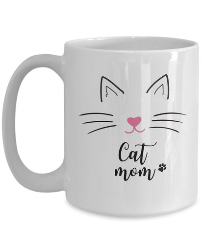 Cat Mom Mug, Cat Coffee Mug, Cat Lover, Cat Mom, Gift For Cat Lover, Cat Lover Mug, Cat Mom Gift, Cat Owner Gift, Crazy Cat Lady