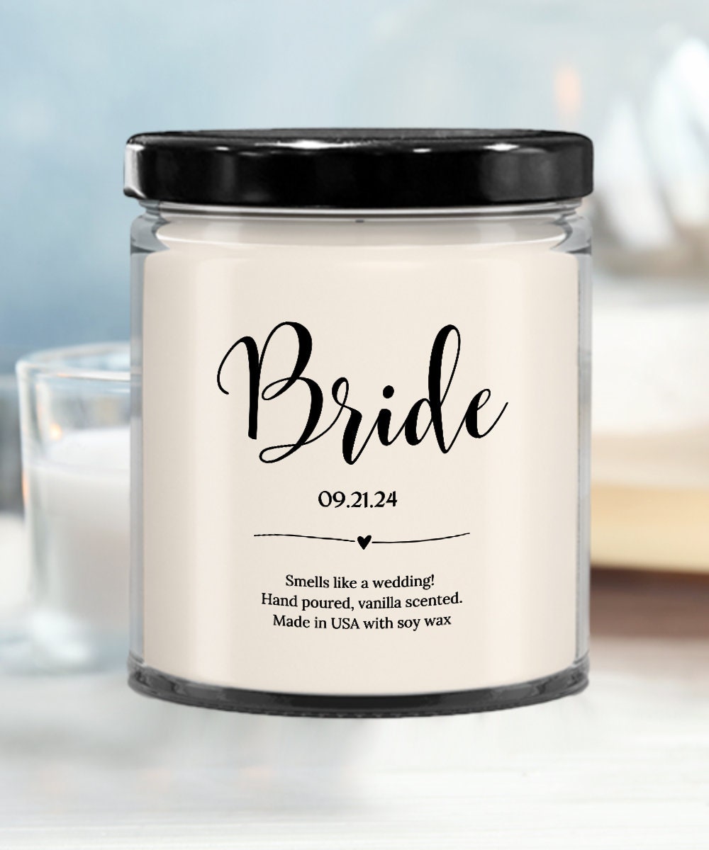 Bride Candle, Customized Bride Gift, Hen Party Gift, Bride Gift, New Bride Gift Ideas