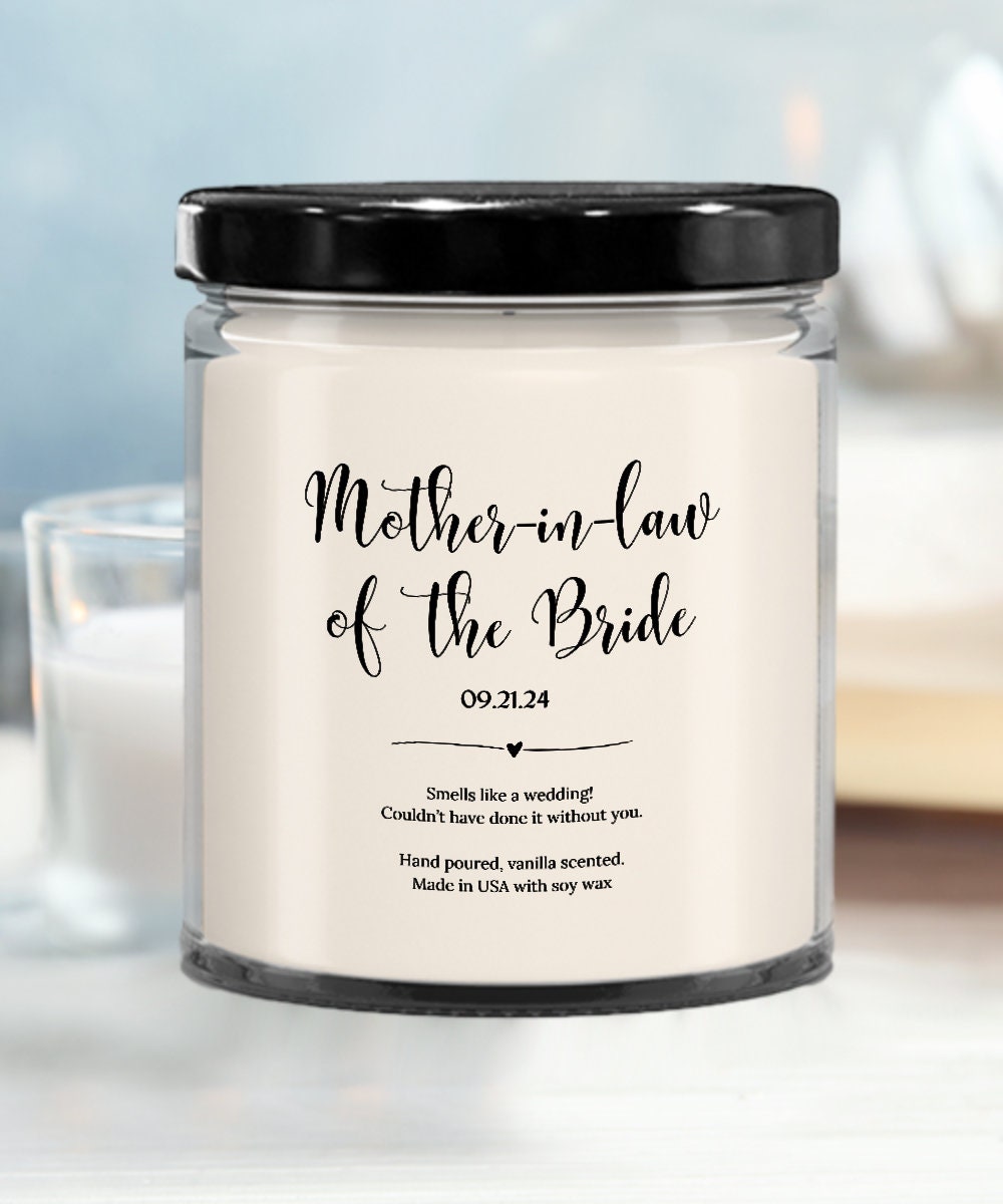 Mother in Law of the Bride, New Mother in Law, Mother in Law Gift, Gift for MIL