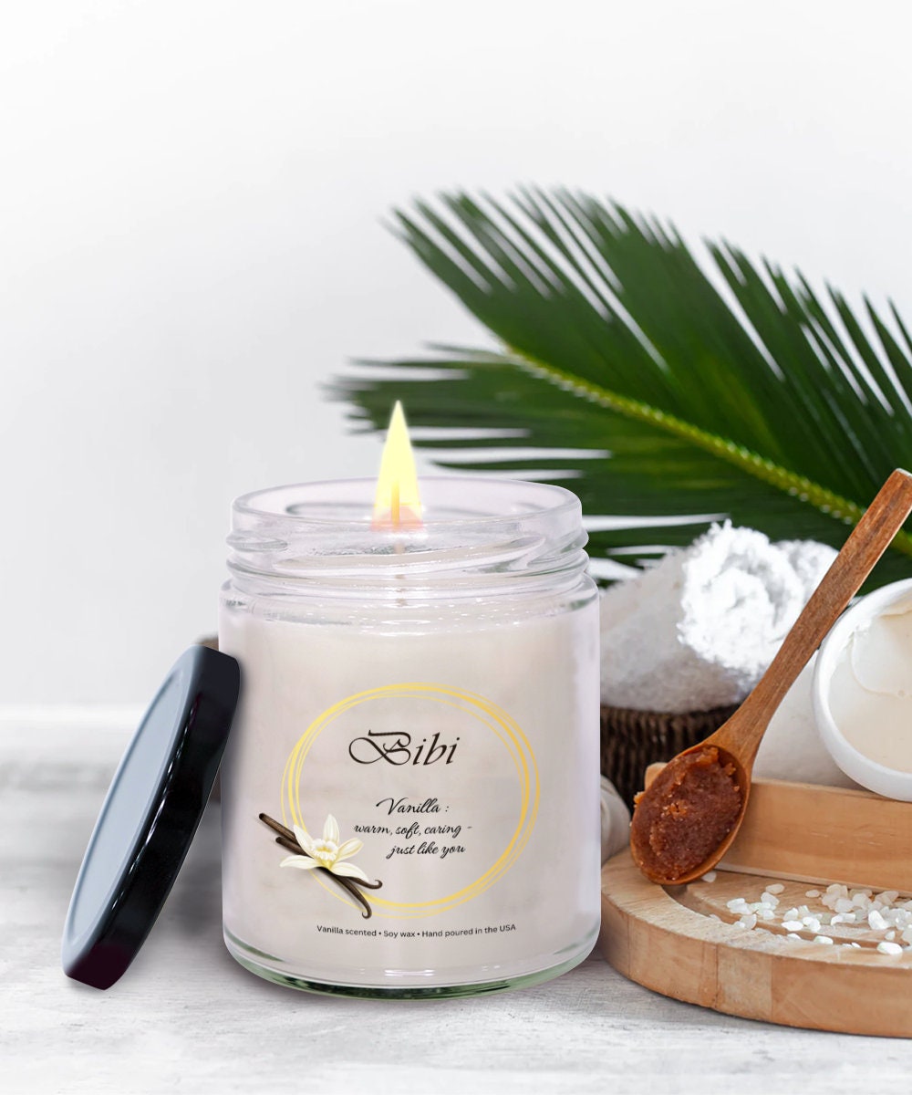 Bibi Gift, Bibi Candle, Gift For Bibi