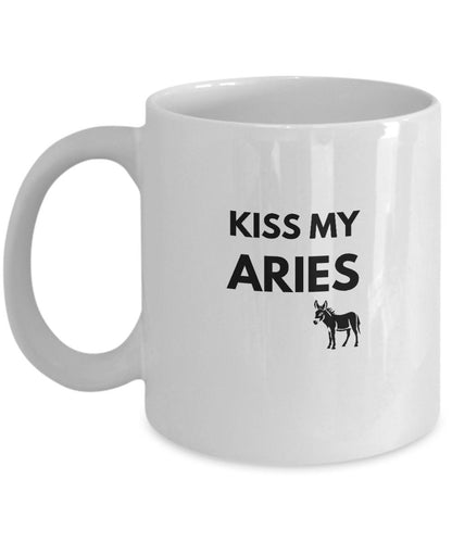 Aries Gift, Kiss My Aries Ass, Mug For Aries