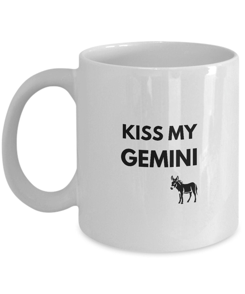 Gemini Gift, Kiss My Gemini Ass, Mug For Gemini