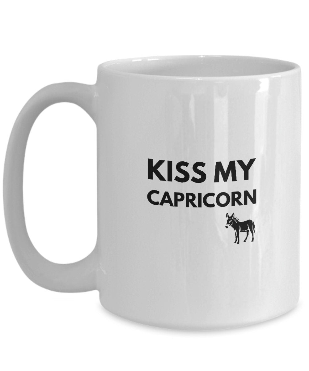 Capricorn Gift, Kiss My Capricorn Ass, Mug For Capricorn