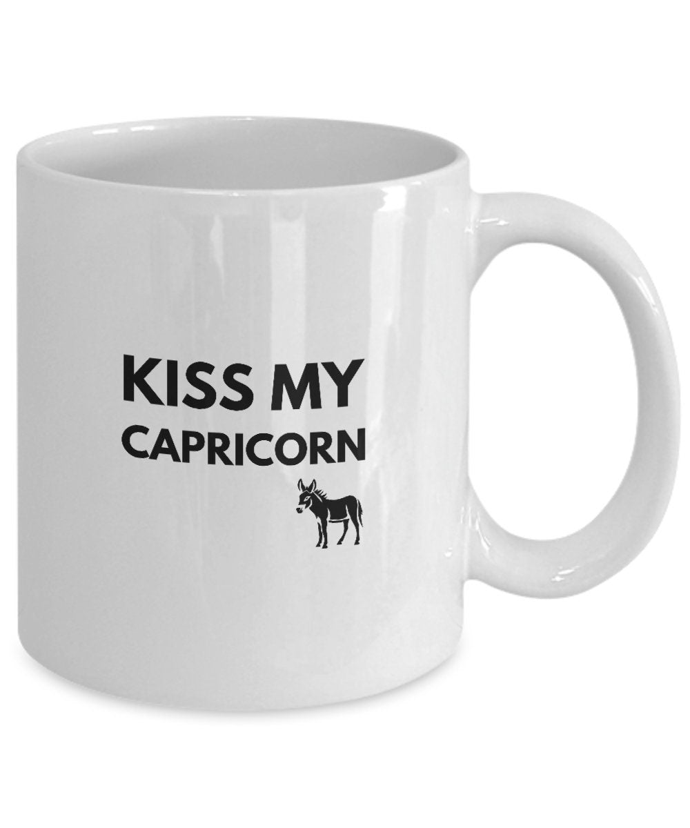 Capricorn Gift, Kiss My Capricorn Ass, Mug For Capricorn