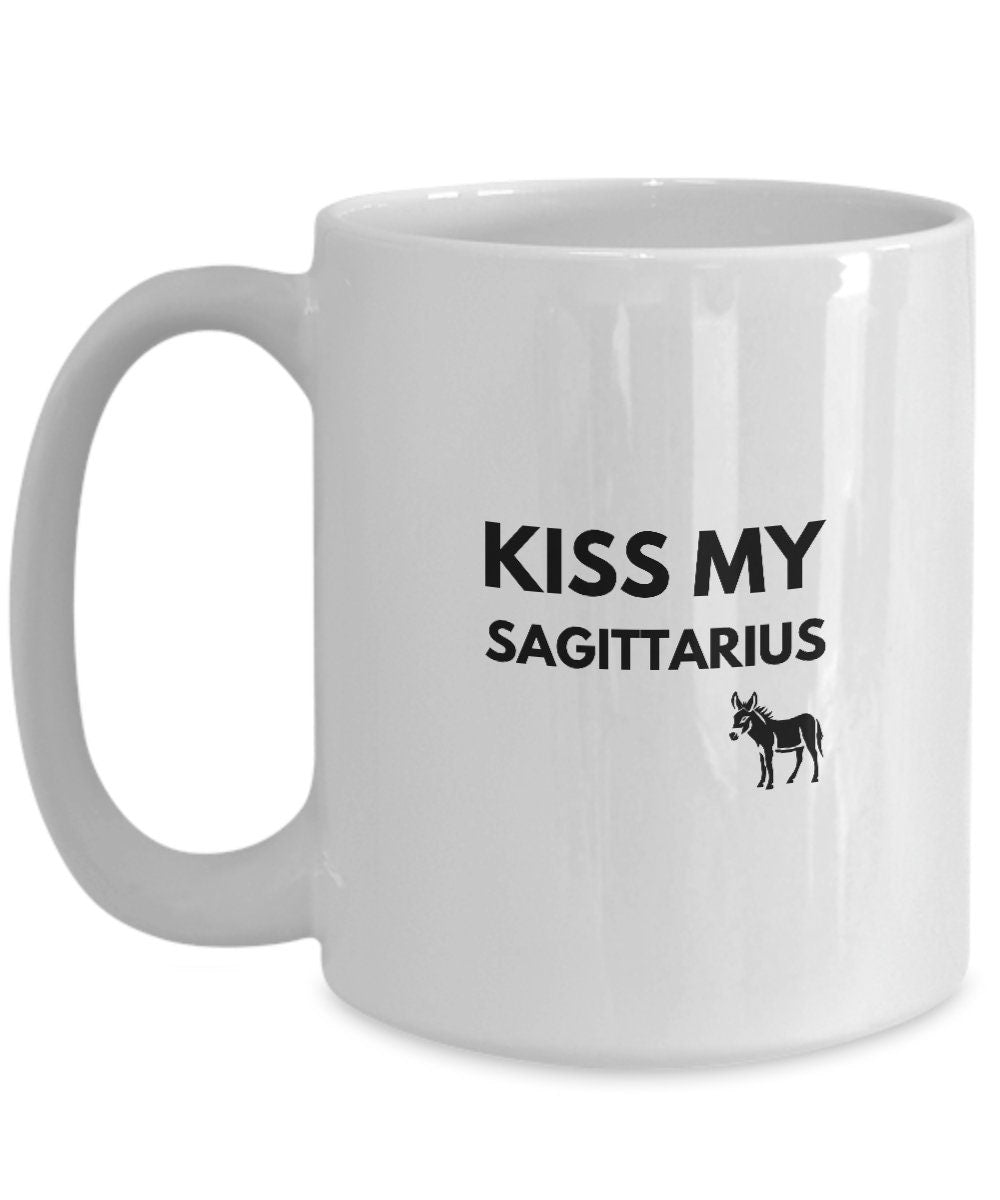 Sagittarius Gift, Kiss My Sagittarius Ass, Mug For Sagittarius