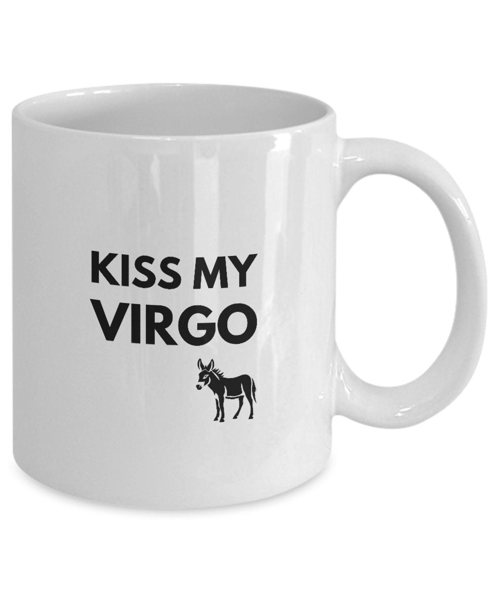 Virgo Gift, Kiss My Virgo Ass, Mug For Virgo