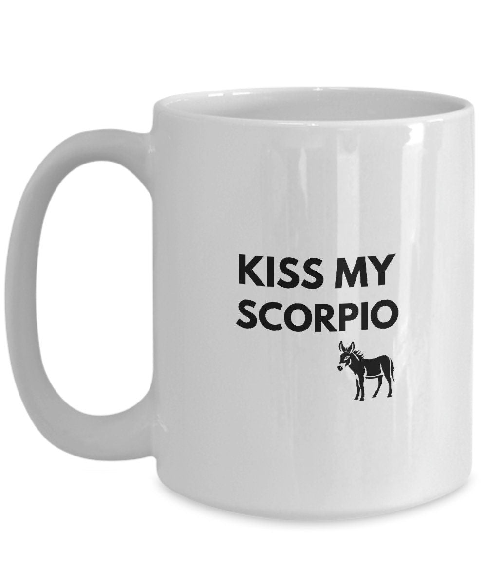 Scorpio Gift, Kiss My Scorpio Ass, Mug For Scorpio