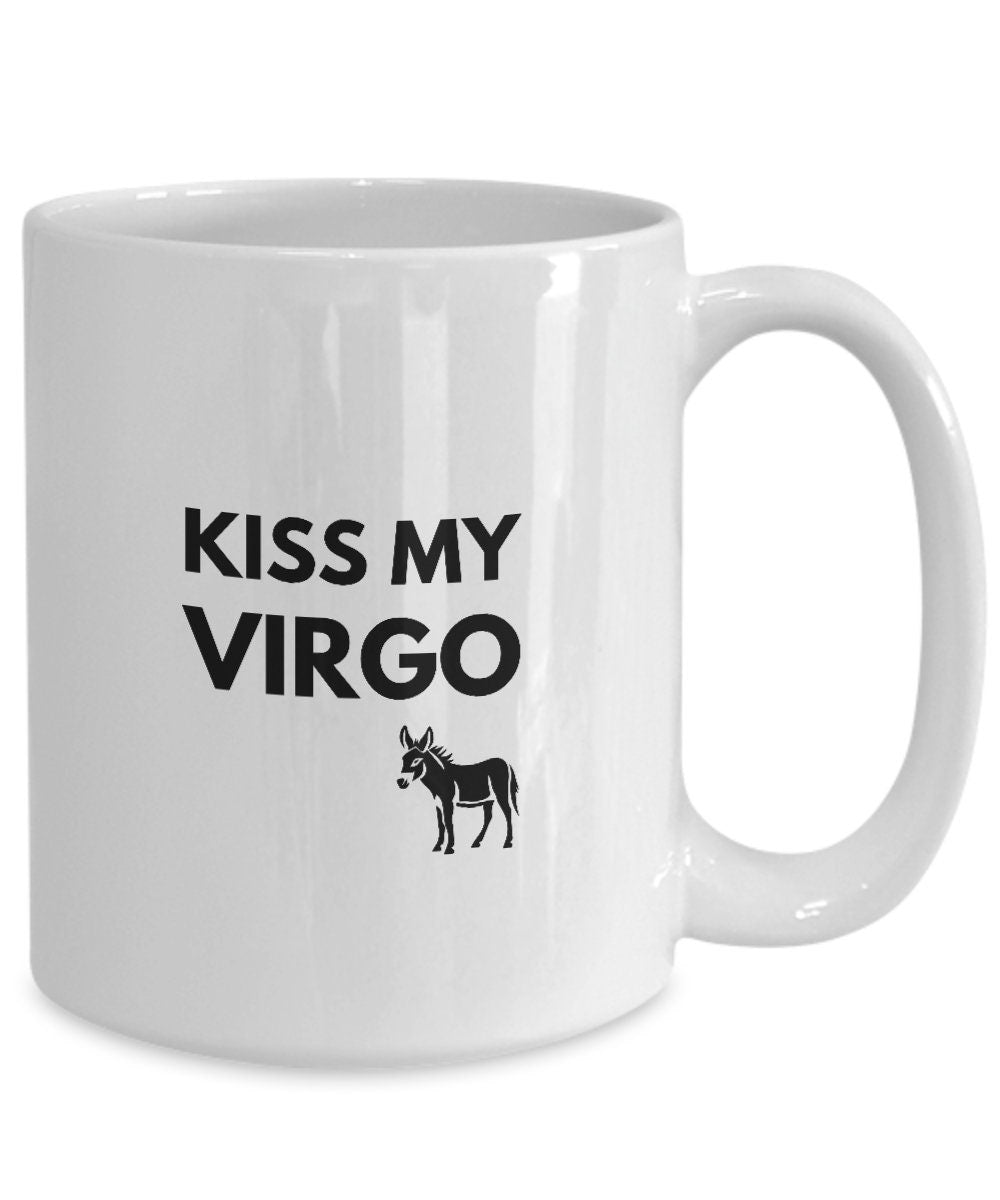 Virgo Gift, Kiss My Virgo Ass, Mug For Virgo