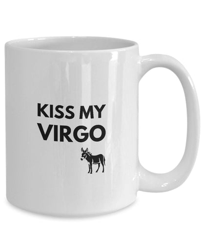 Virgo Gift, Kiss My Virgo Ass, Mug For Virgo