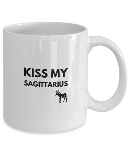 Sagittarius Gift, Kiss My Sagittarius Ass, Mug For Sagittarius