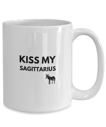 Sagittarius Gift, Kiss My Sagittarius Ass, Mug For Sagittarius