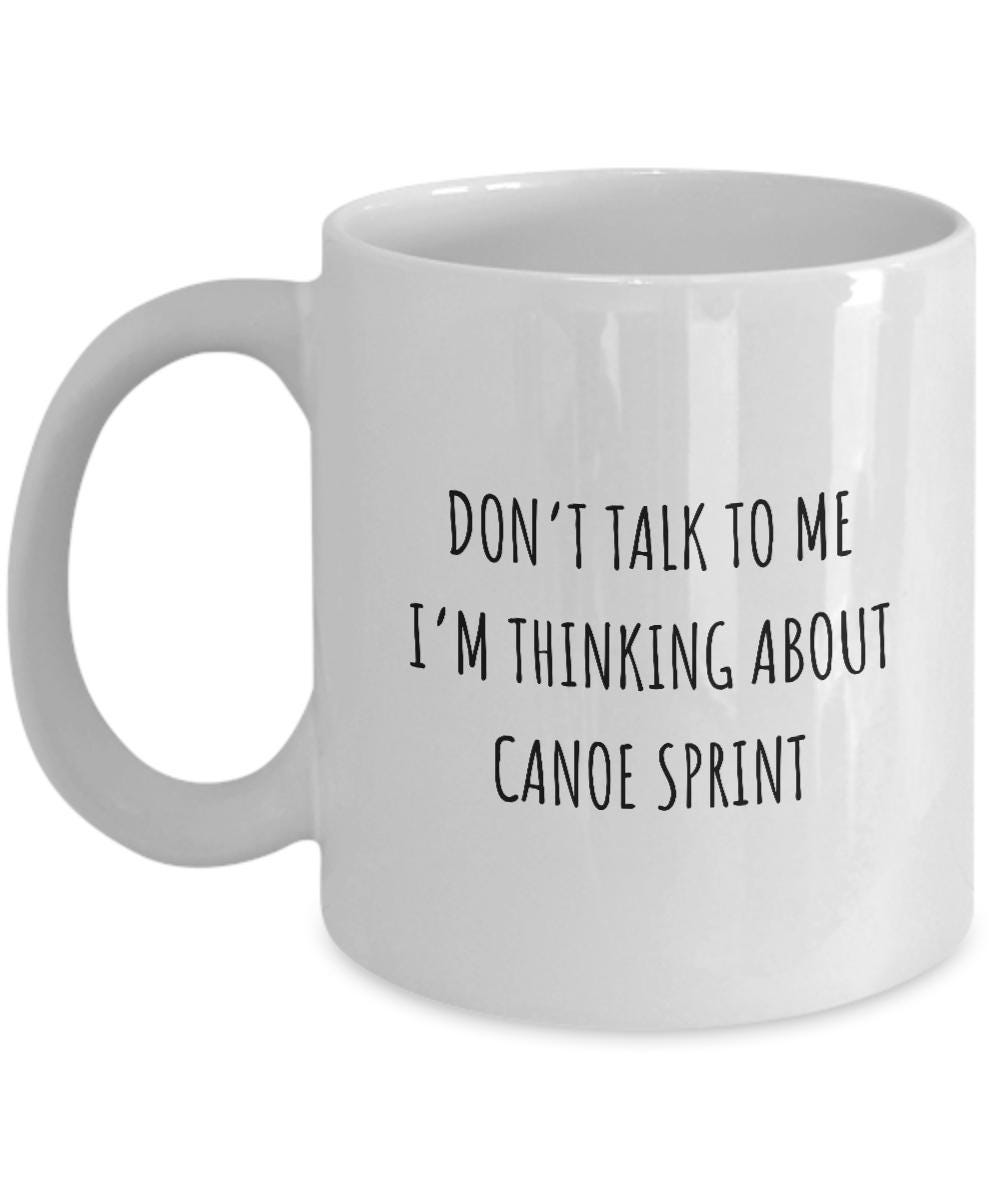 Olympics Canoe Mug, Canoe Sprint Gift, Gift for Canoe Sprinter