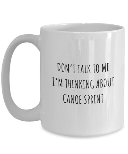 Olympics Canoe Mug, Canoe Sprint Gift, Gift for Canoe Sprinter