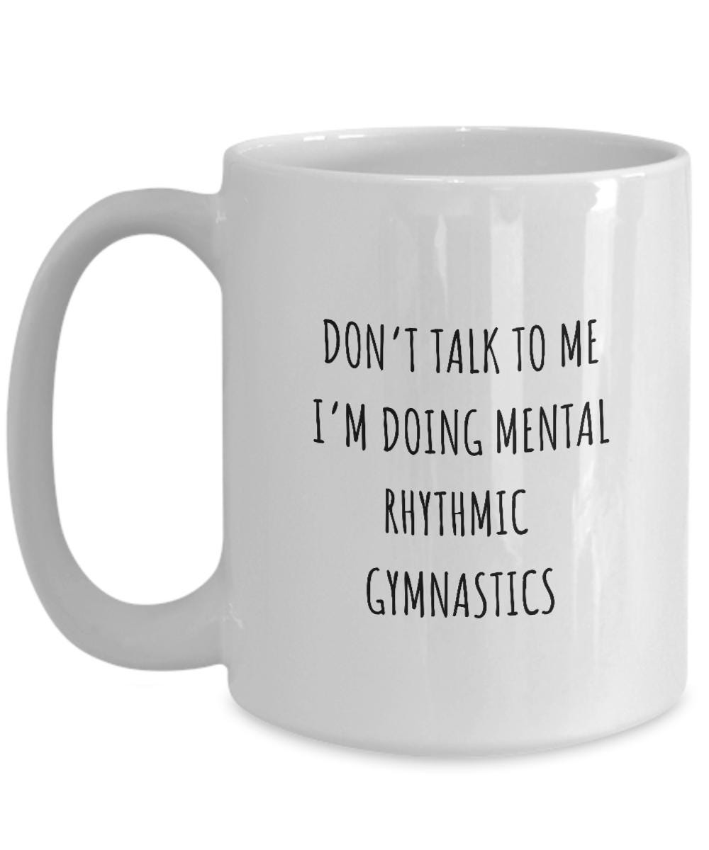 Gymnastics Mug, Rhythmic Gymnastic Gift, Olympic Mug, Coworker Gift, Gift for Her