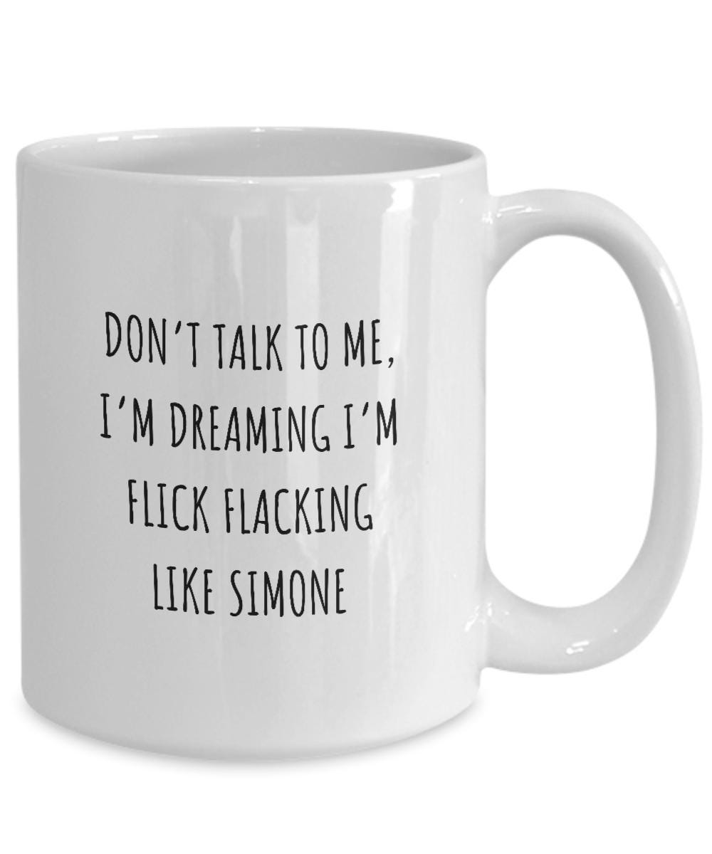 Gift for Gymnast, Gymnastics Mug, Olympics Gift, Simone Biles Fan