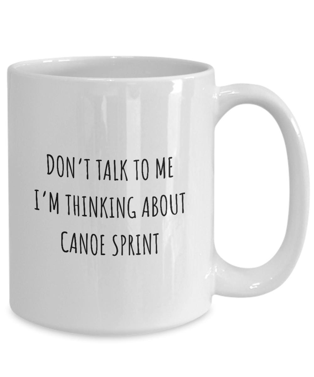 Olympics Canoe Mug, Canoe Sprint Gift, Gift for Canoe Sprinter