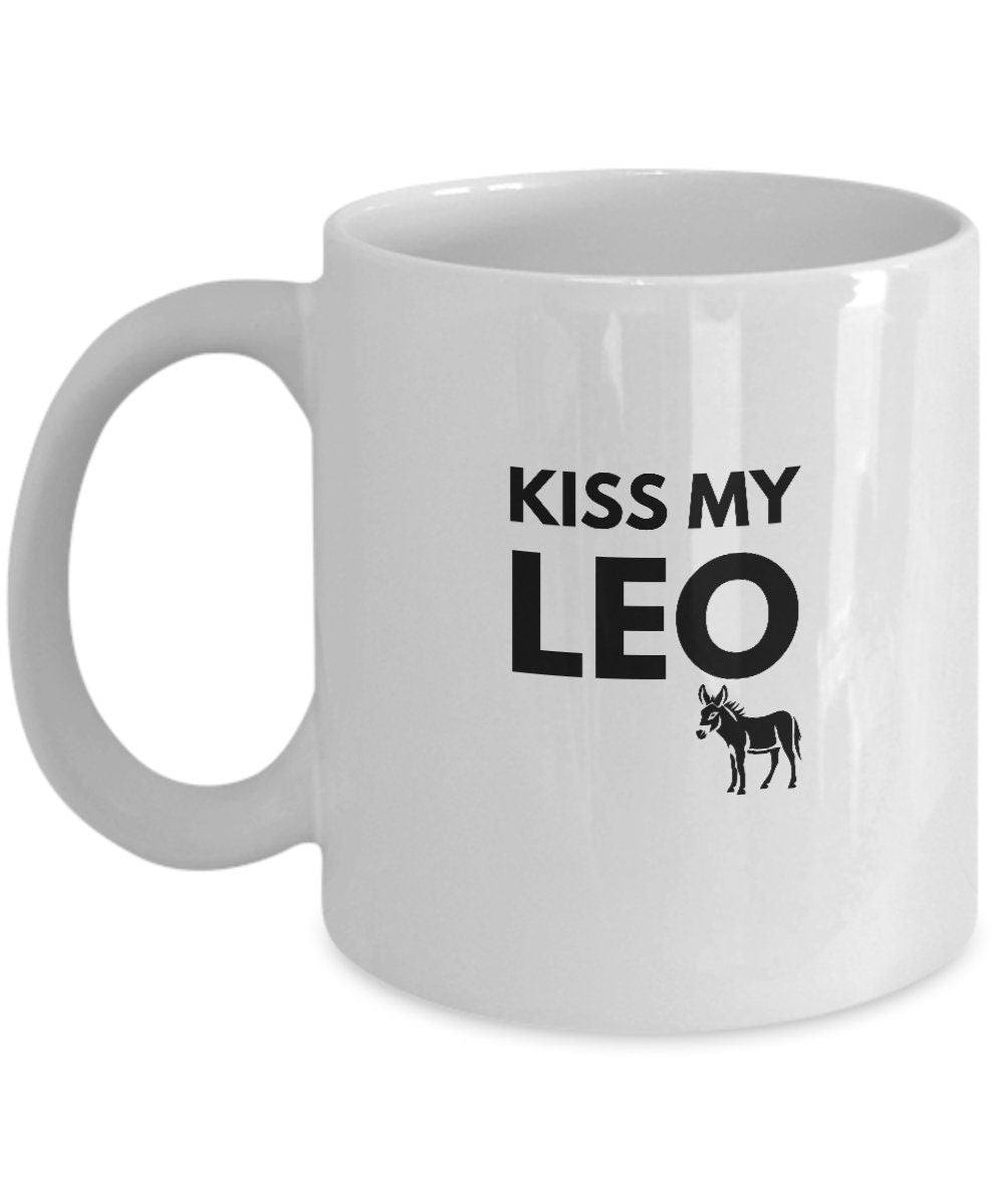 Leo Gift, Kiss My Leo Ass, Mug For Leo