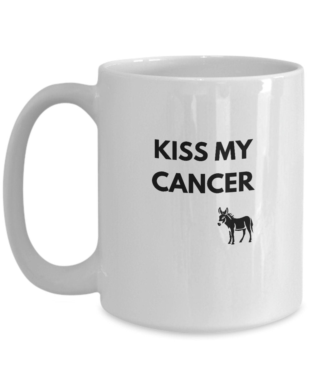 Cancer Gift, Cancer Star Sign Mug, Kiss My Cancer Ass, Mug For Cancer