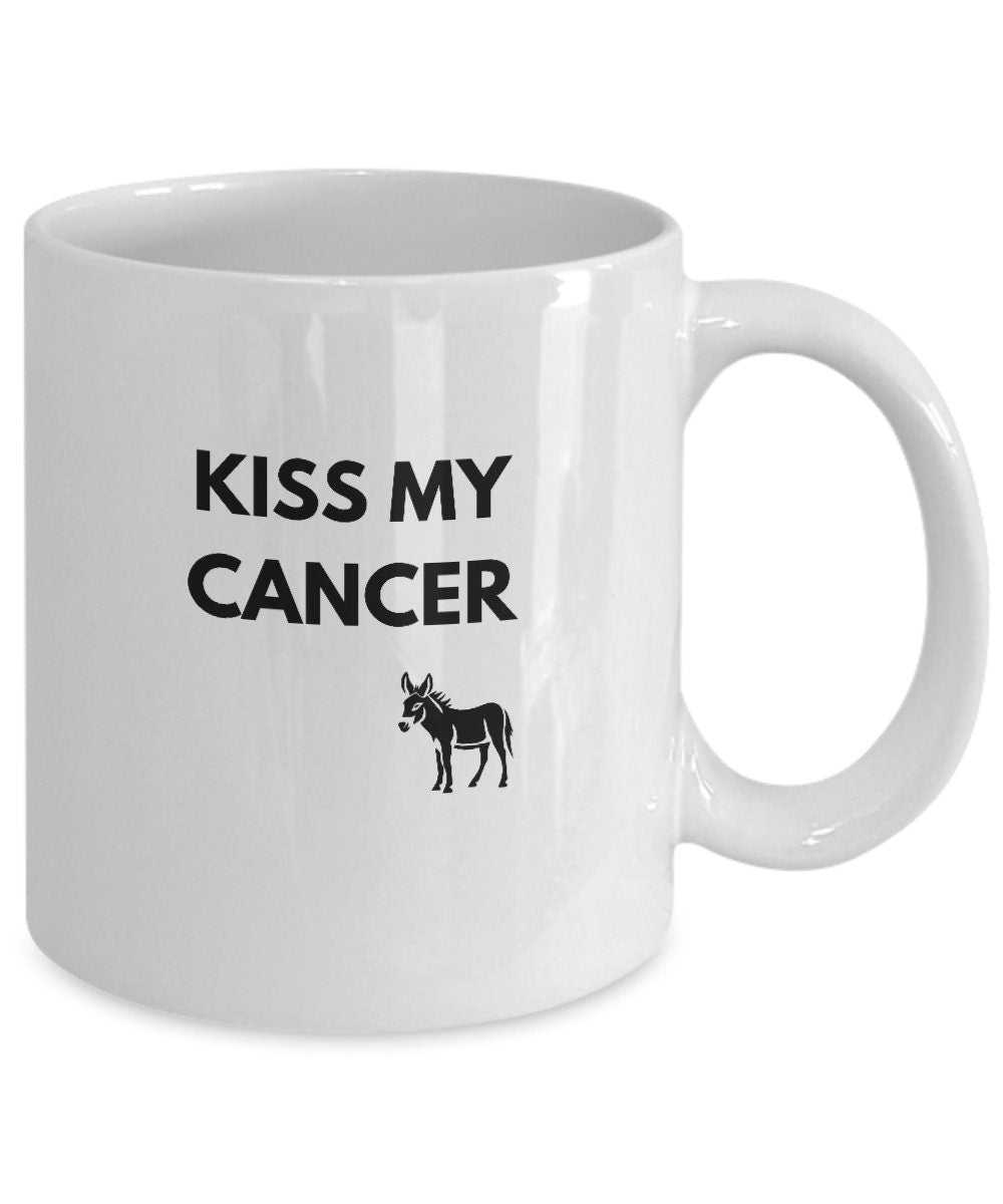 Cancer Gift, Cancer Star Sign Mug, Kiss My Cancer Ass, Mug For Cancer