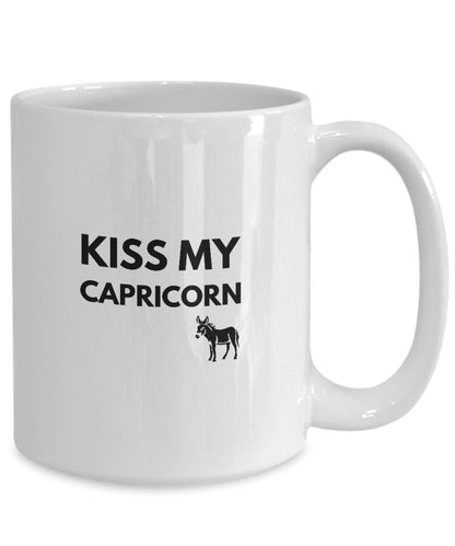 Capricorn Gift, Kiss My Capricorn Ass, Mug For Capricorn