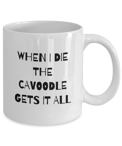 Cavoodle Mug, Cavoodle Mom Gift, Funny Cavoodle Stuff