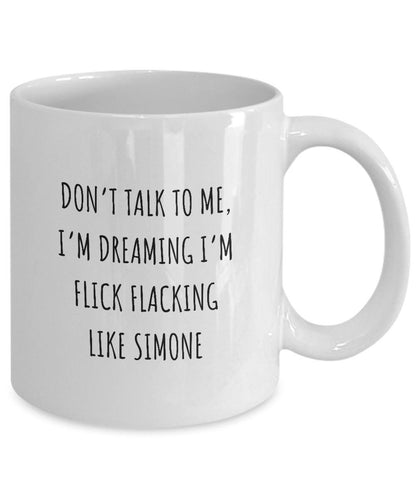 Gift for Gymnast, Gymnastics Mug, Olympics Gift, Simone Biles Fan