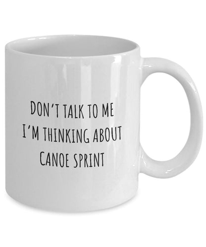 Olympics Canoe Mug, Canoe Sprint Gift, Gift for Canoe Sprinter