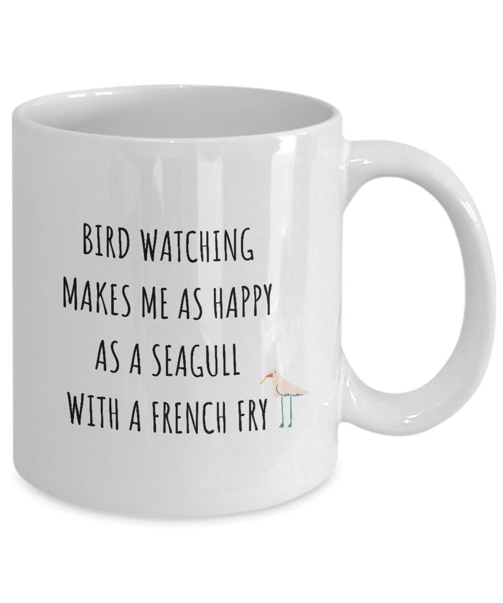 Bird Watching Mug, Gift for Bird Watcher, Funny Bird Gift