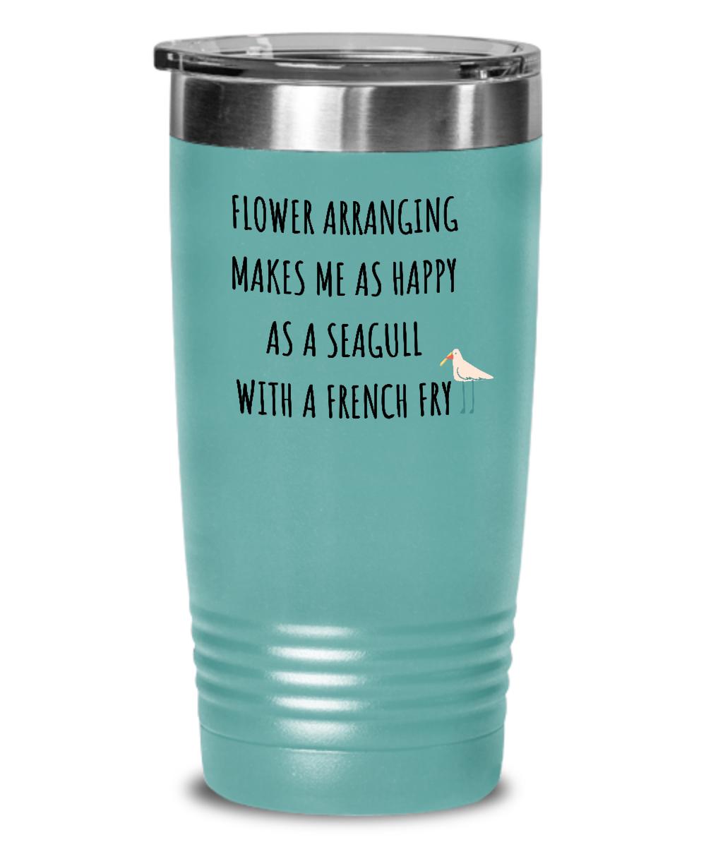 Gift For Flower Arranging, Flower Lover Gift, Gift For Florist Tumbler