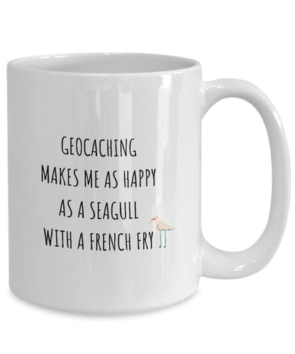 Geocaching Mug, Funny Gift for Geocacher