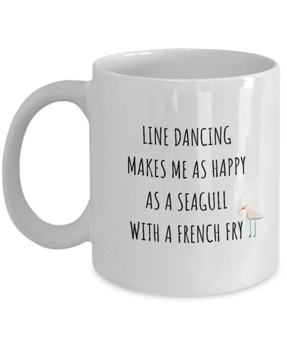 Funny Line Dancing Mug, Gift For Line Dancer, Line Dance Gift