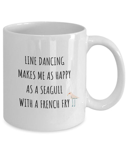 Funny Line Dancing Mug, Gift For Line Dancer, Line Dance Gift