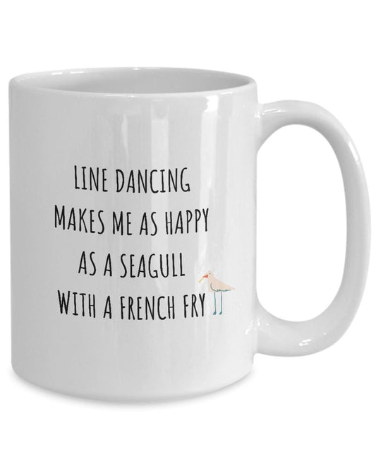 Funny Line Dancing Mug, Gift For Line Dancer, Line Dance Gift