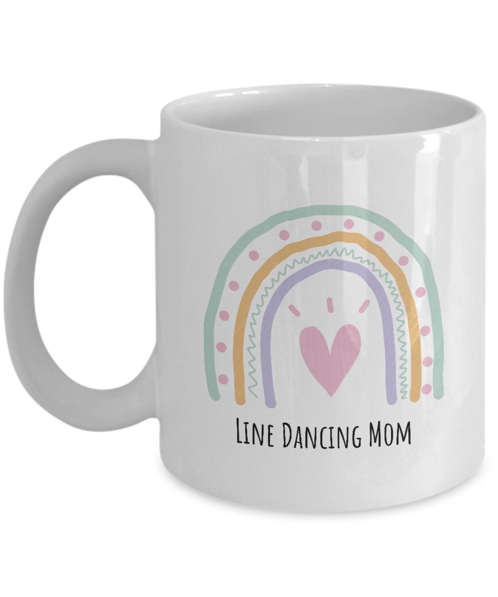 Line Dancing Mom Mug, Gift For Line Dancer Mom, Line Dance Mom Gift