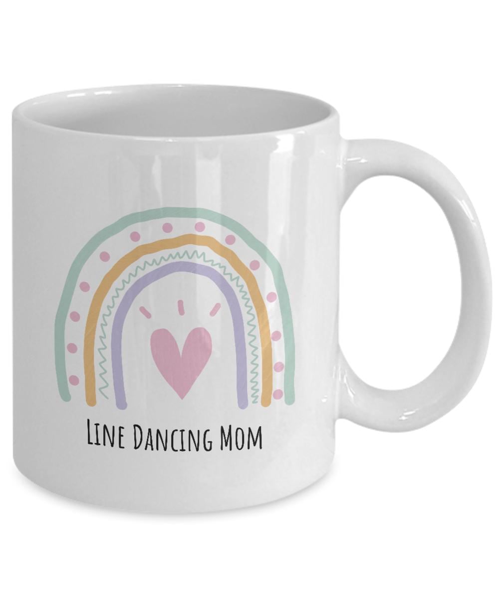 Line Dancing Mom Mug, Gift For Line Dancer Mom, Line Dance Mom Gift