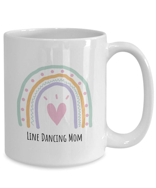 Line Dancing Mom Mug, Gift For Line Dancer Mom, Line Dance Mom Gift