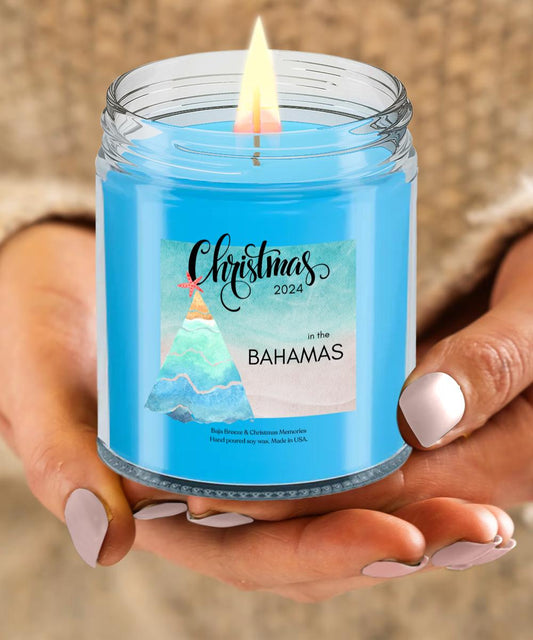 Christmas in the Bahamas 2024 Beach Scented Candle