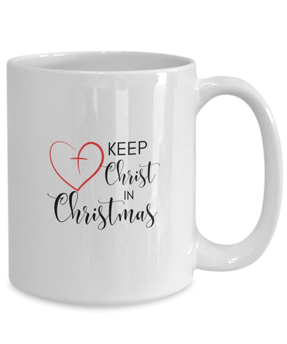 Keep Christ in Christmas Mug, Christian Christmas, The Reason for the Season