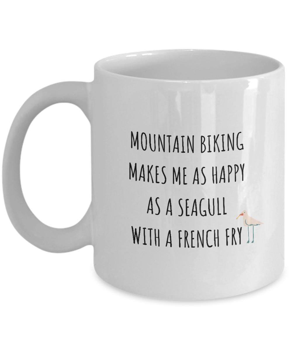 Gift for Mountain Biker, Mountain Biking Mug, Mountain Bike Gift