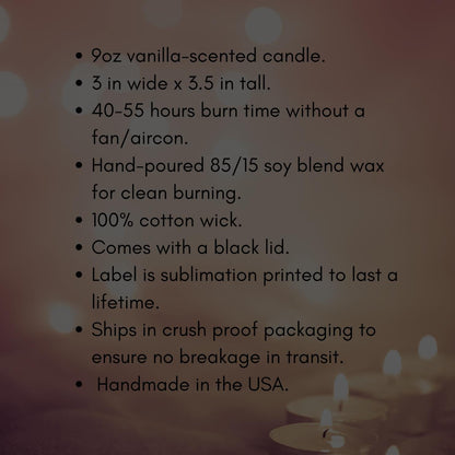 75th Birthday Candle, Birthday Gift Ideas For 75 Year Old, 75th Vanilla Candle Gift, 1949 Gift, 75 Years