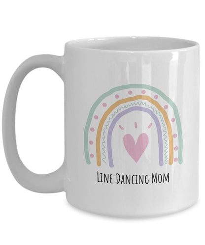 Line Dancing Mom Mug, Gift For Line Dancer Mom, Line Dance Mom Gift