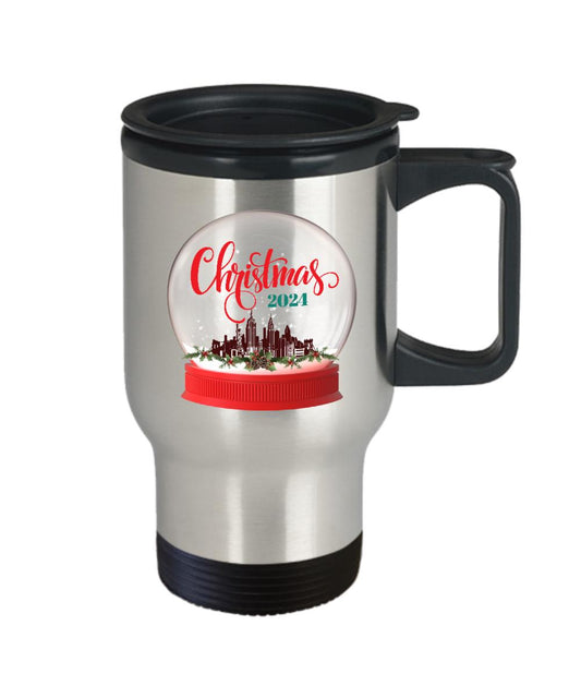 Christmas in New York 2024 Travel Mug