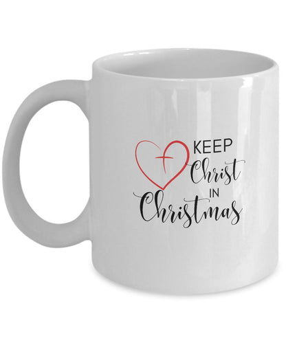 Keep Christ in Christmas Mug, Christian Christmas, The Reason for the Season