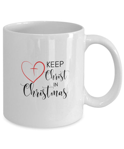 Keep Christ in Christmas Mug, Christian Christmas, The Reason for the Season